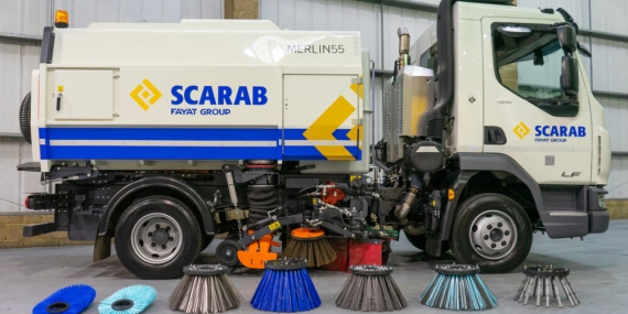 Brush options for road sweepers.